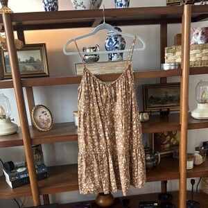 Old Navy Sequin Camisole in Tan and Brown